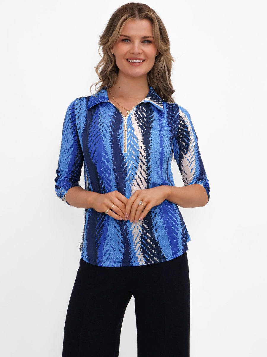 KATE & PIPPA ZIP TOP