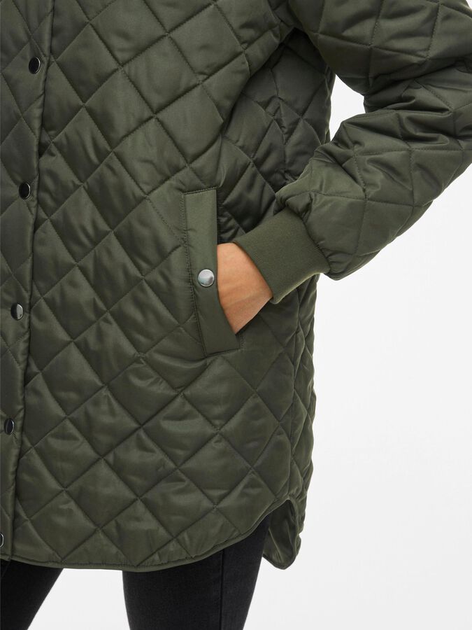Vila Quilted Coat Olive