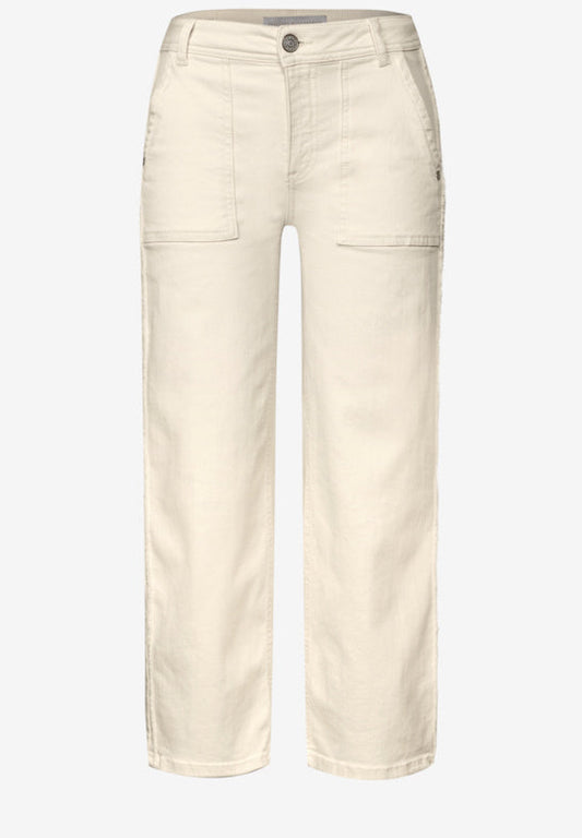 Street one denim cropped