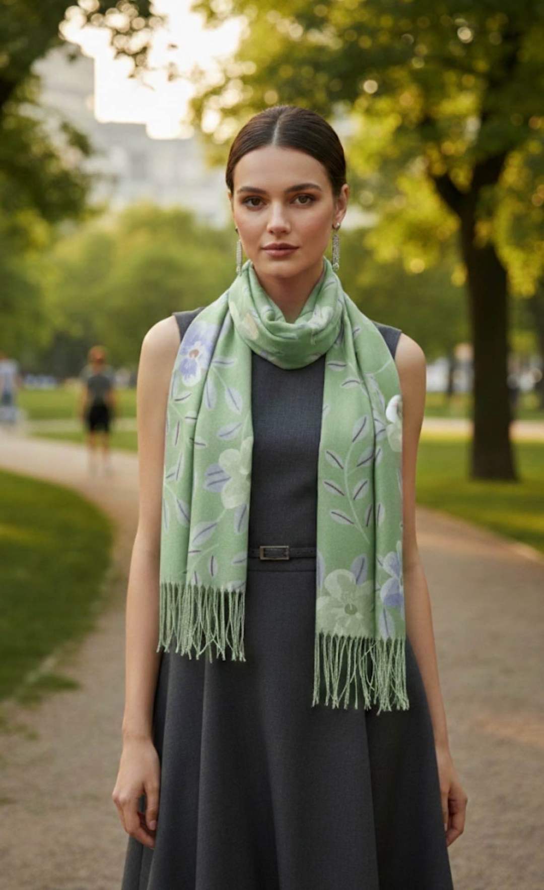 Fringe Scarf F1276