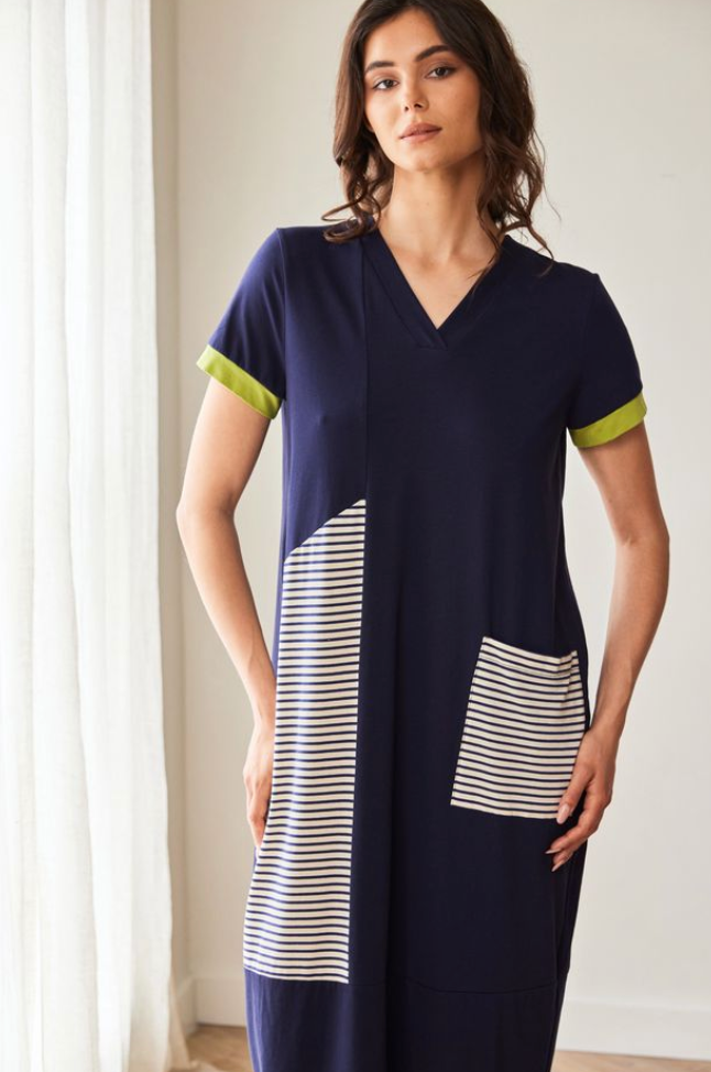 PERUZZI STRIPE DRESS