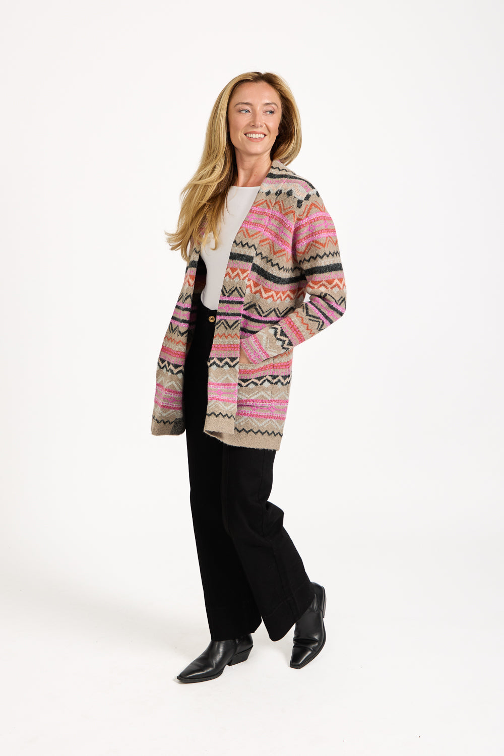 Olivia Cardigan Pink