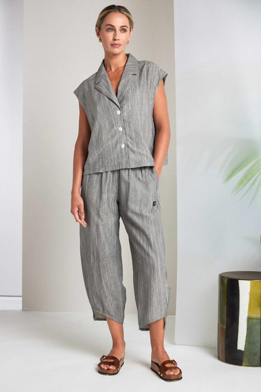 NAYA Oil Wash Crinkle Trouser