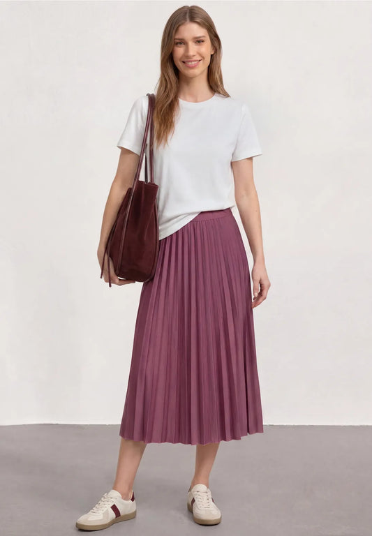 Street One Plissé Skirt (2 Colours) 362010