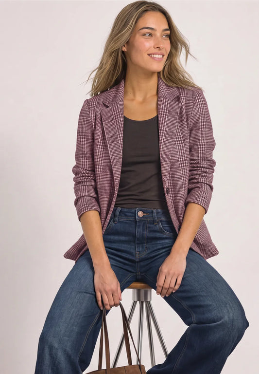 Street One Check Blazer 213163