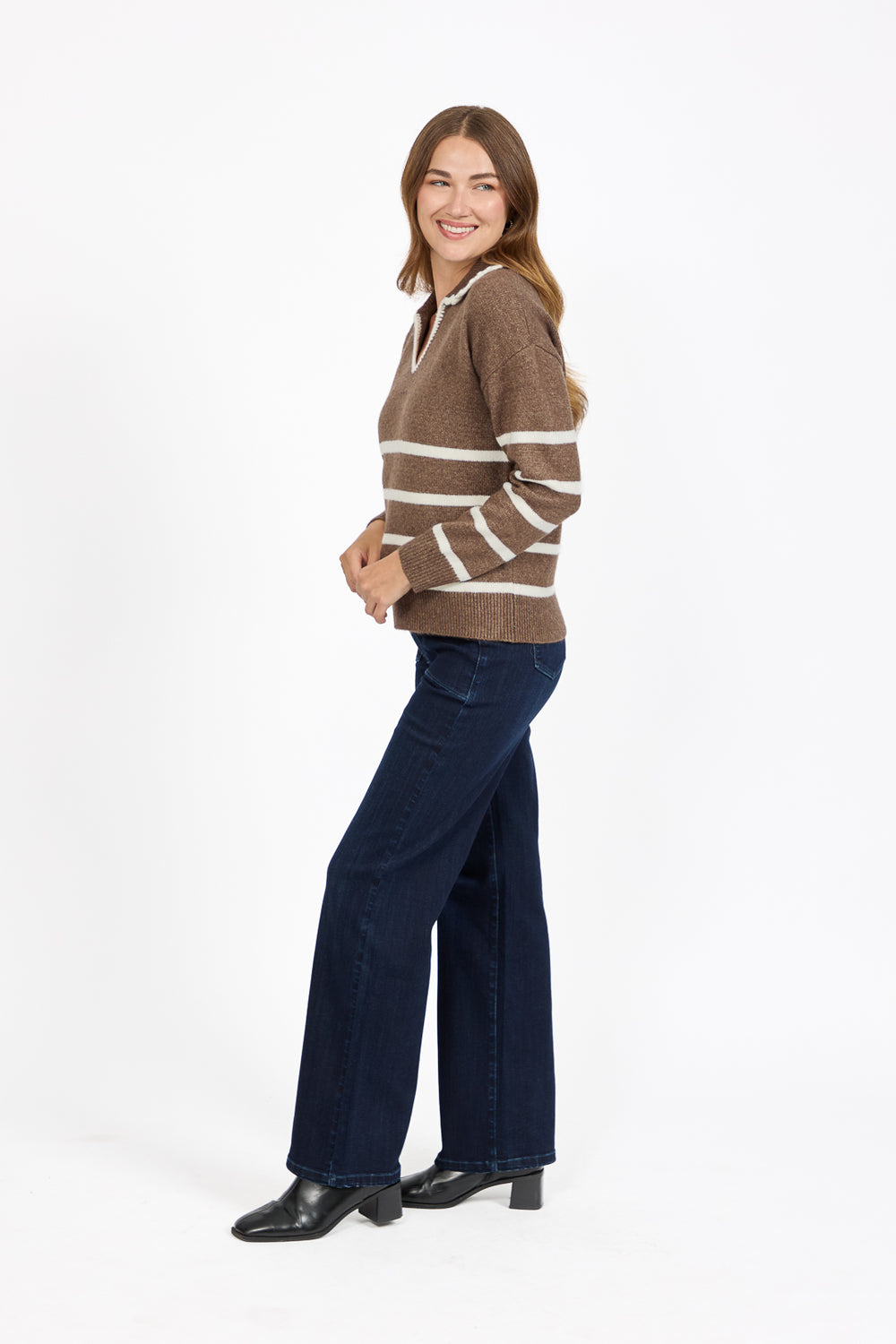 Collar Knit Su-26fm-310
