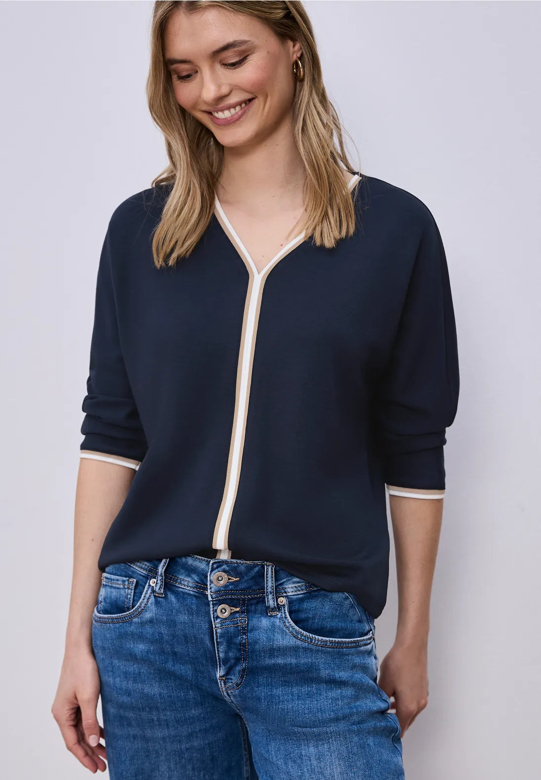 Street One Top Stripe Panel 324793