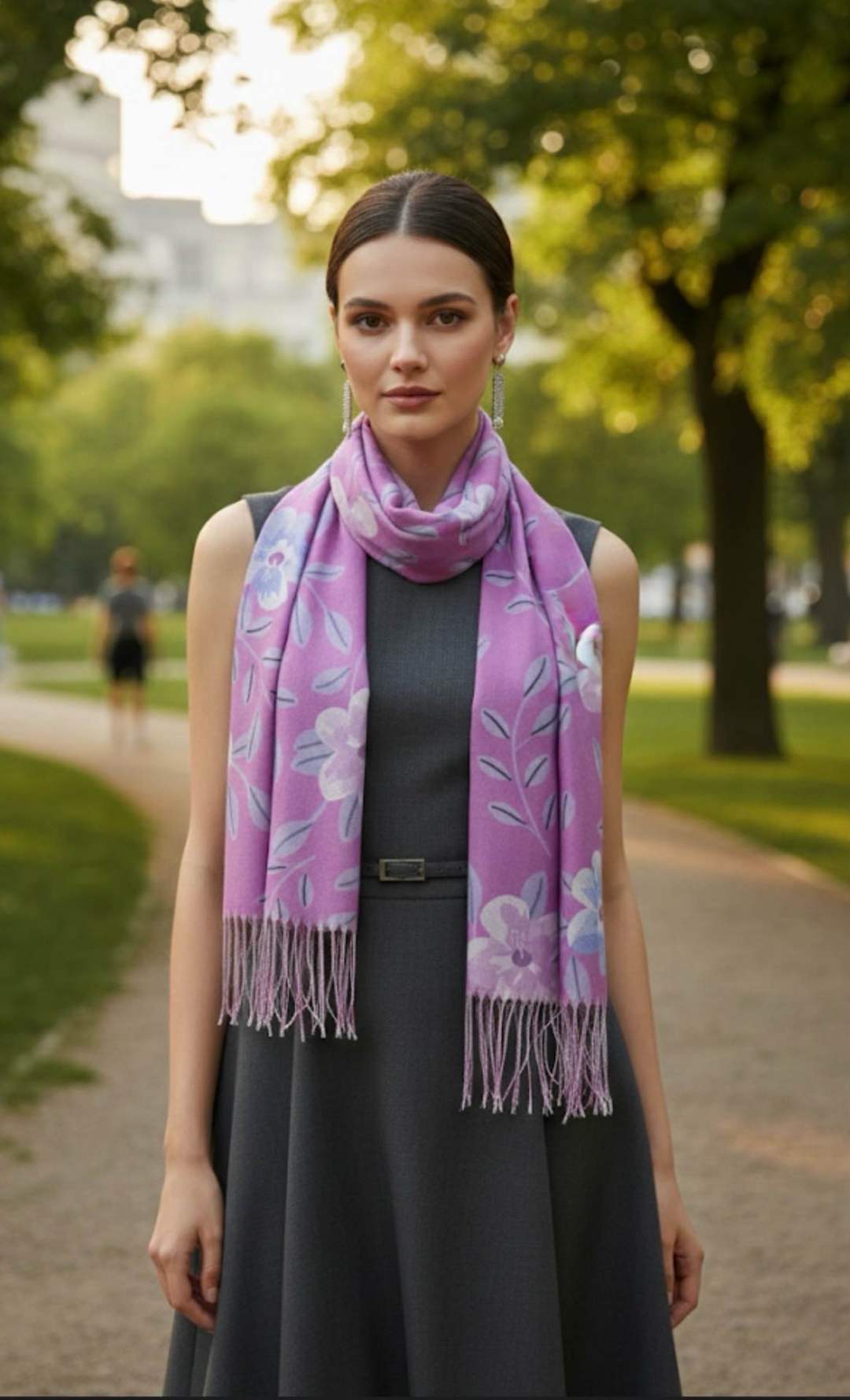 Fringe Scarf F1276