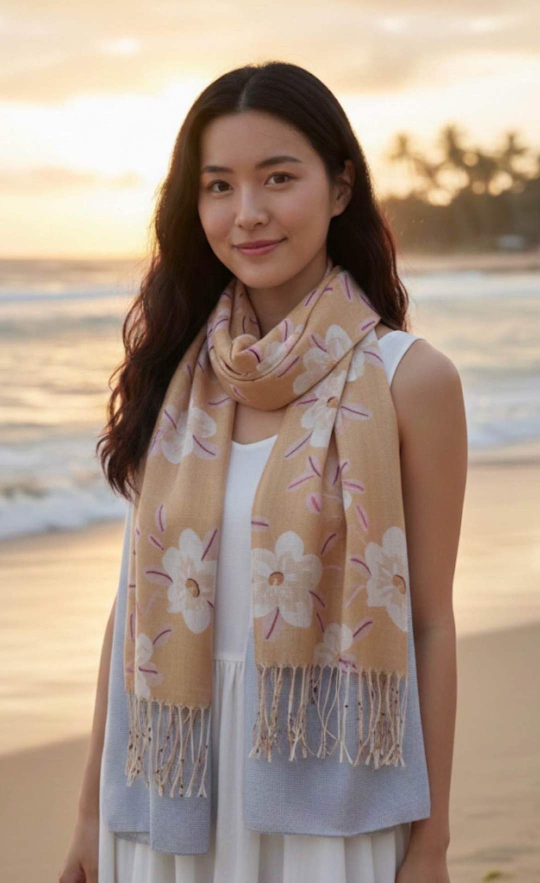 Fringe Scarf F1276