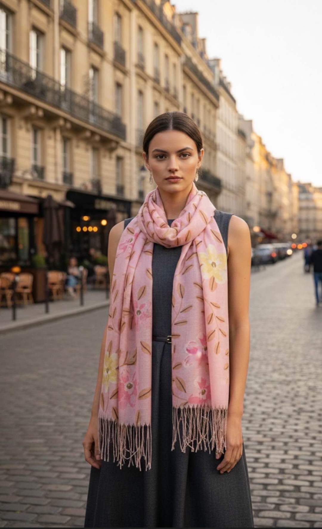 Fringe Scarf F1276