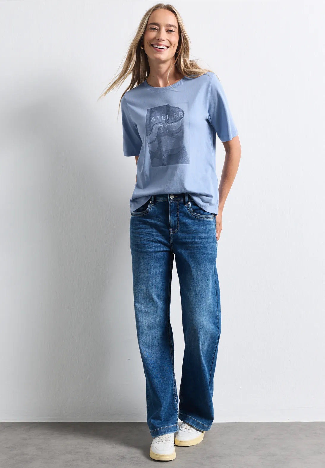 Street One Photo Print Tee 325718