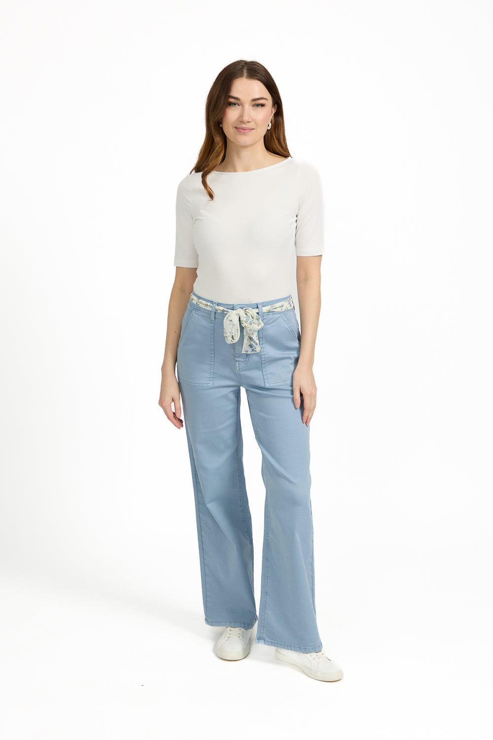 Mudflower Trouser Scarf Belt Su-26mf-263