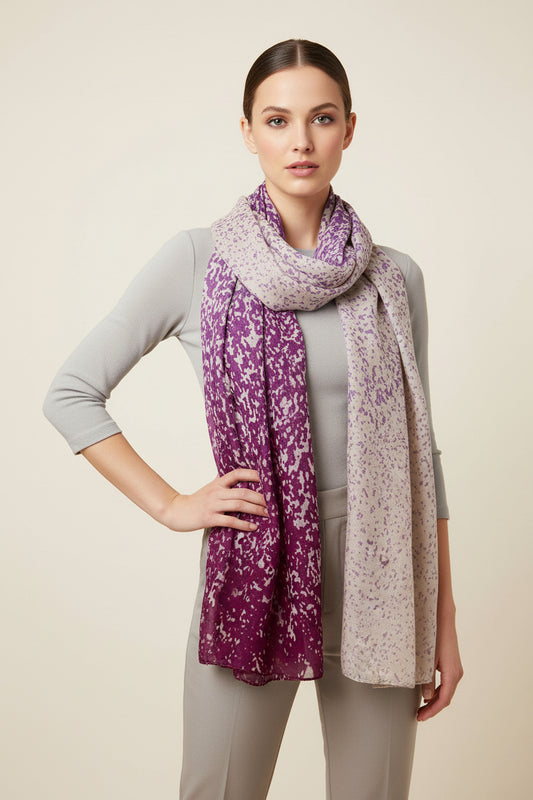 Two Tone Scarf F1672