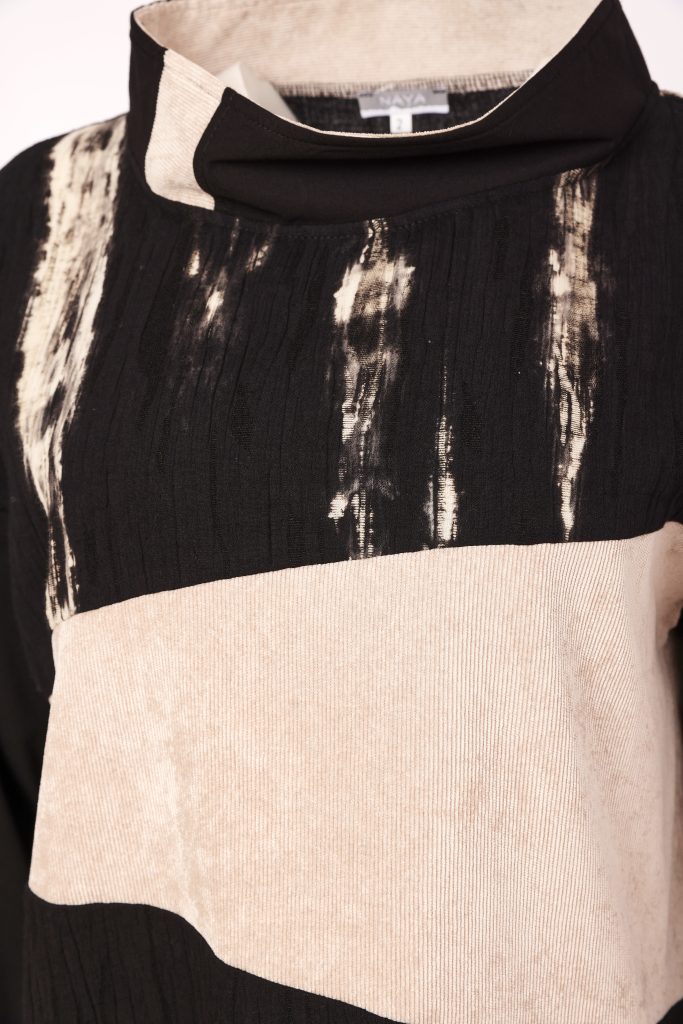 Naya High Neck Cord Top Naw26243