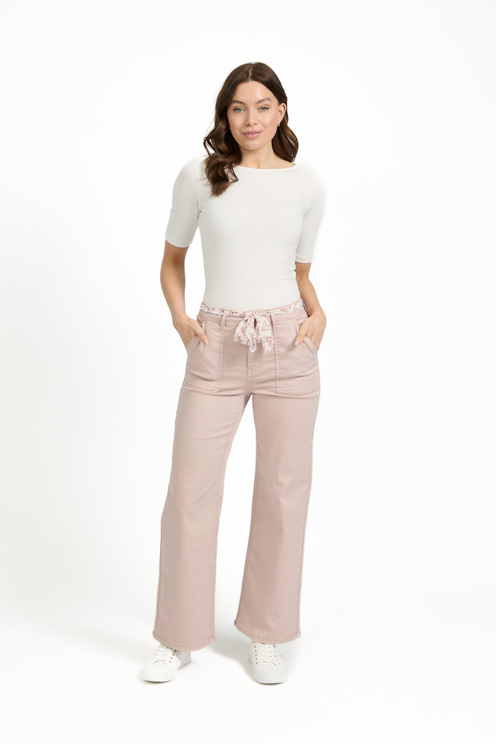 Mudflower Trouser Scarf Belt Su-26mf-263