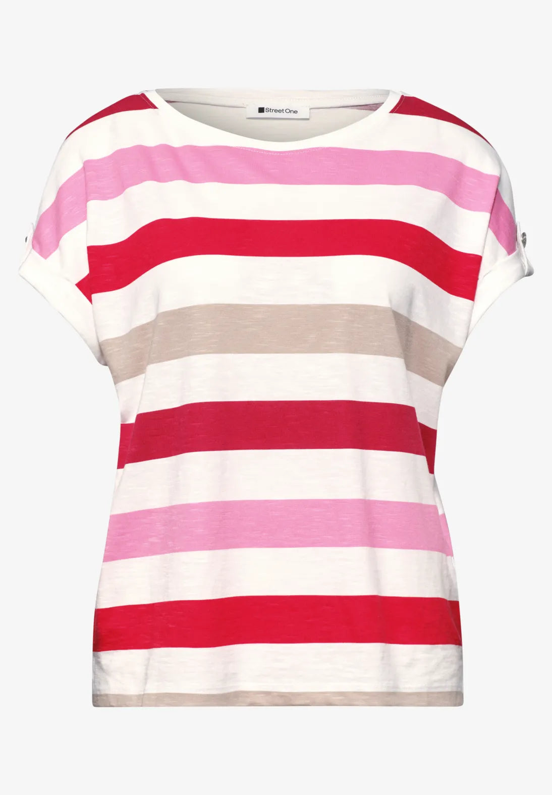 Street One Button T-Shirt 325098