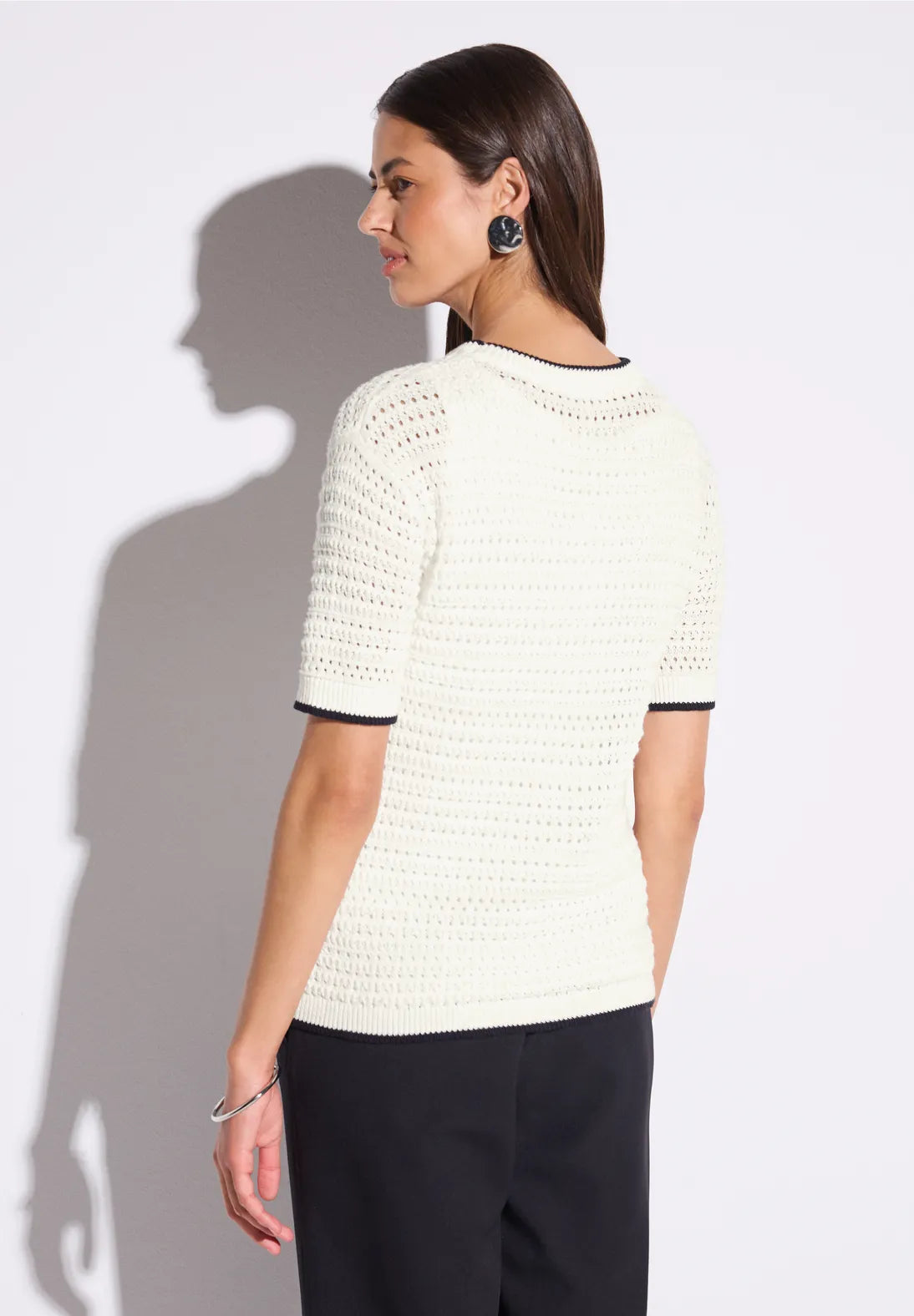 Street One Pointelle Sweater