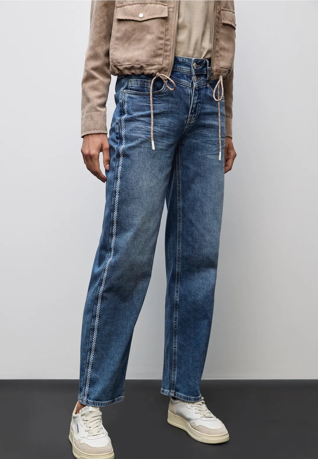 Street One Jean Stripe Detail