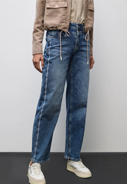 Street One Jean Stripe Detail