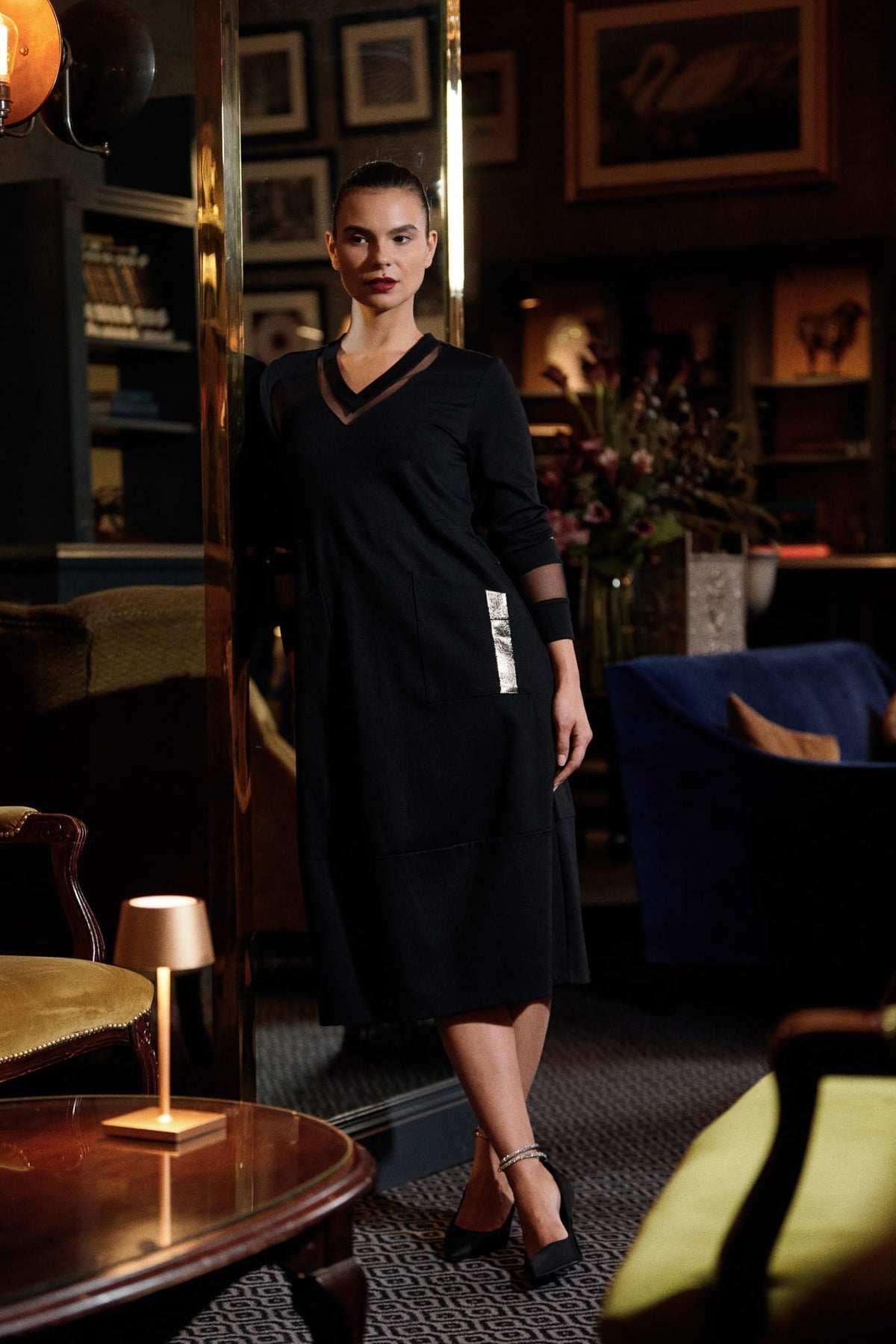 Peruzzi Bronze Dress W26171