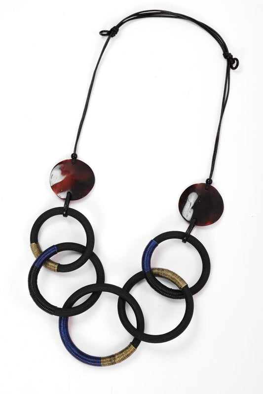 Naya Leather Look Neckpiece Naw26343