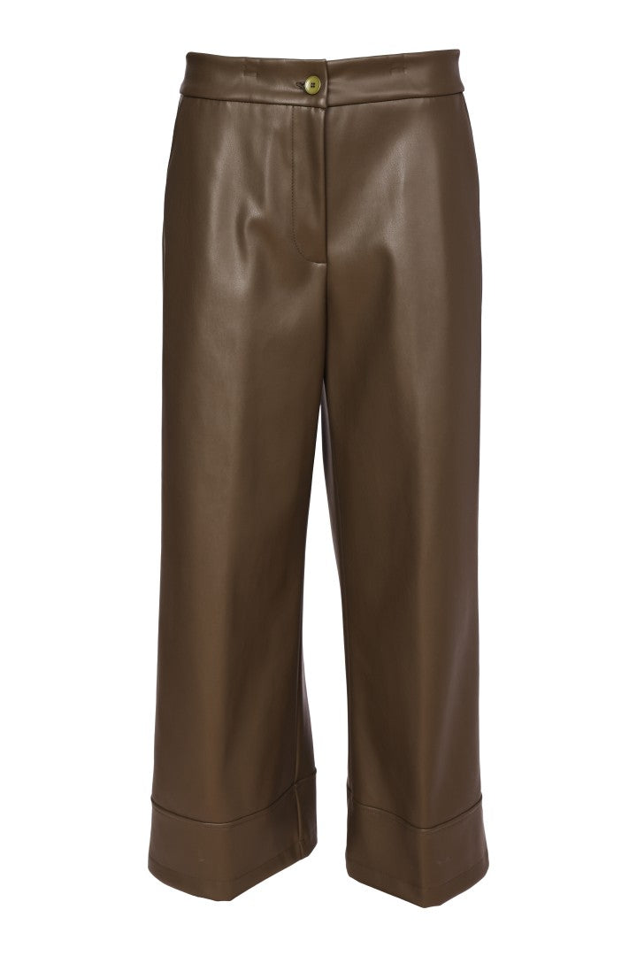 Naya Faux Leather Trousers Naw26296